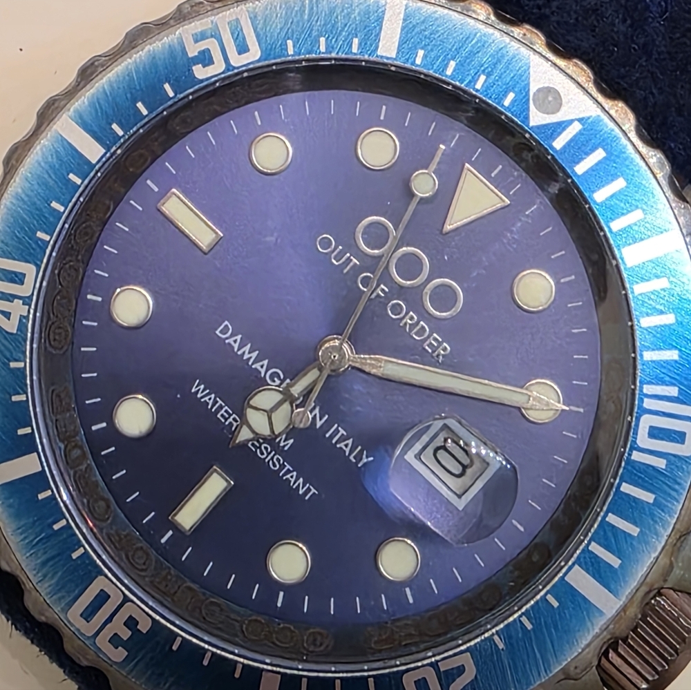 Out of Order Blue and Black Watch - Picture 13 of 13